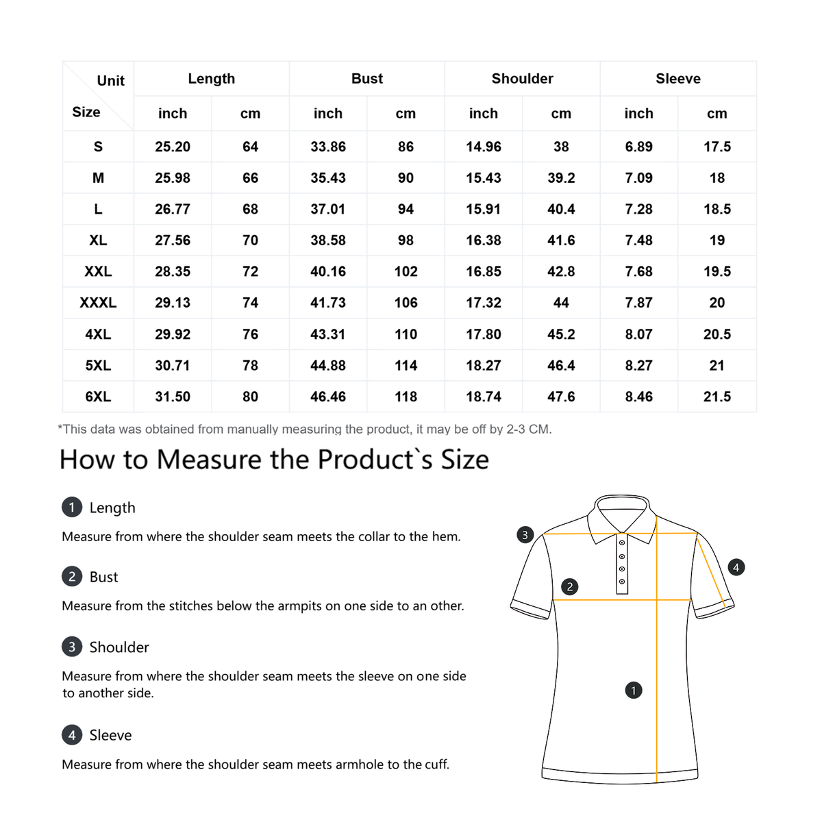 Women's Four-Button Polo Shirt Soft Fit