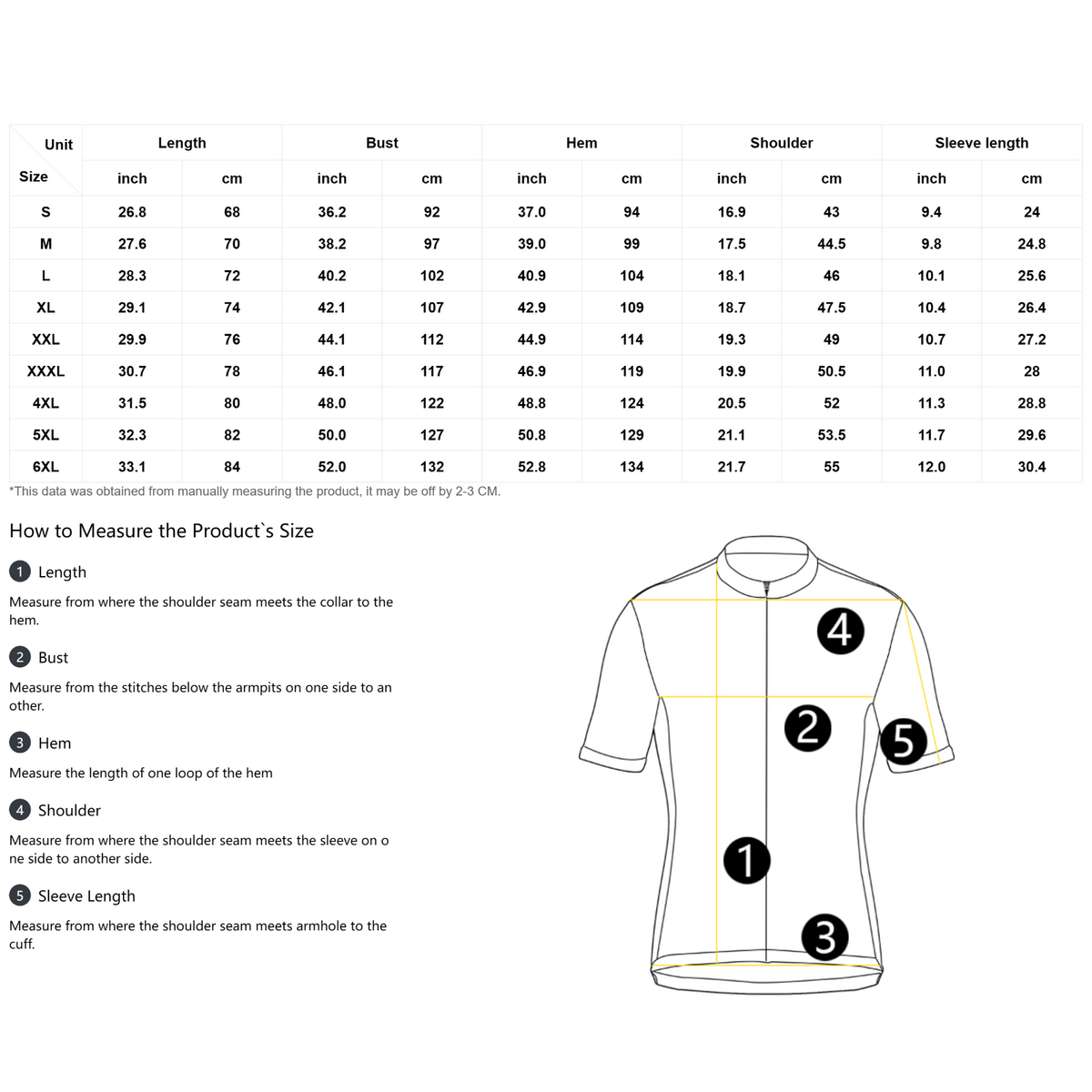 Men's Cycling Jersey (Zipper Jacket)