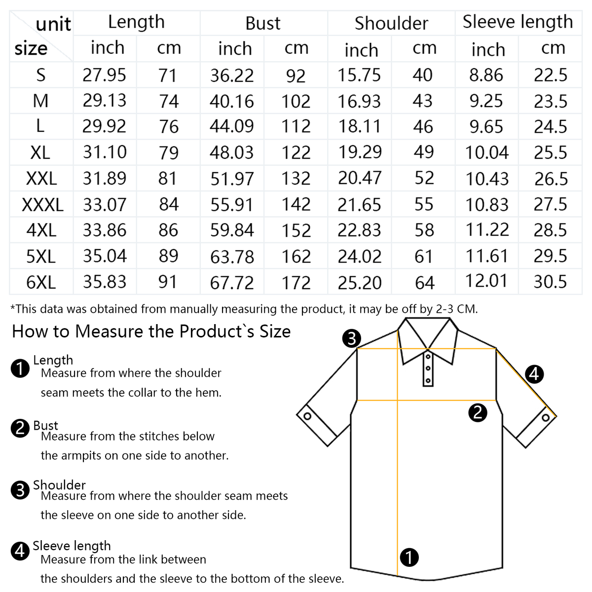 Men's Henley Neck Shirt