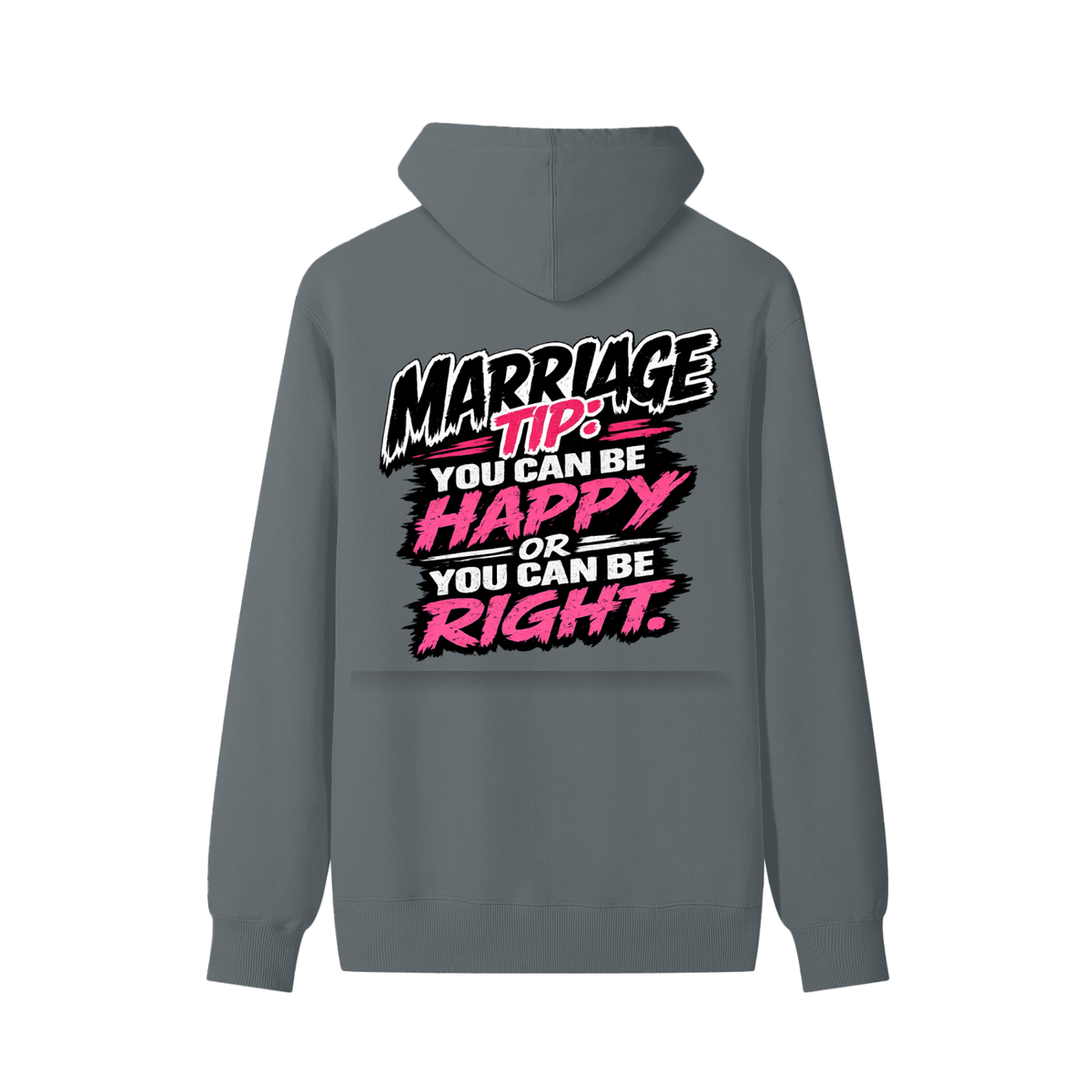 Classic Unisex Cotton Hoodie marriage tip - be happy