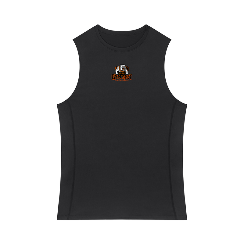Men's Slim-Fit Topstitch Tank Top-live strong